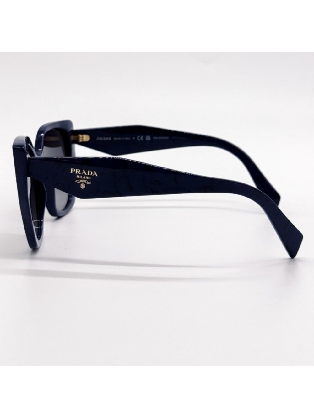 NEW PRADA SUNGLASSES PR19ZS 18D5W1 OVERSIZED BLUE WOMEN EYEWEAR PR 19ZS, SPR 19Z - Picture 8 of 11